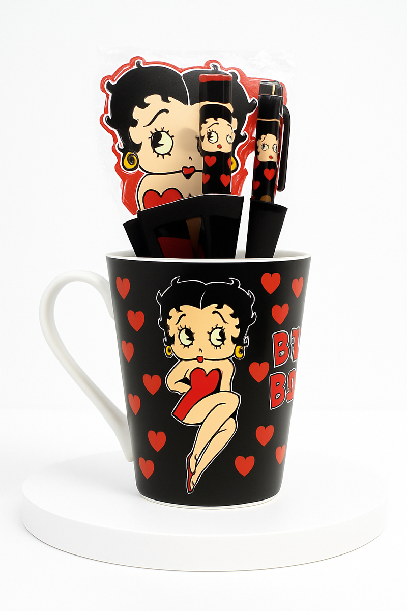 Betty Boop Chic Mug and Stationery Set