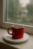 Crimson Love Ceramic Mug