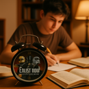 Star Wars Obsidian Alert Alarm Clock | Gift for Star Wars Fans