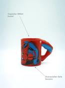 Marvel Spider-Man Web-Slinger 3D Arm Handle Ceramic Cup | Gift for Marvel Fans