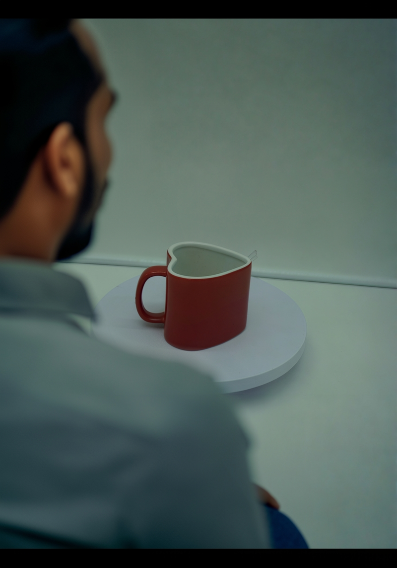 Crimson Love Ceramic Mug