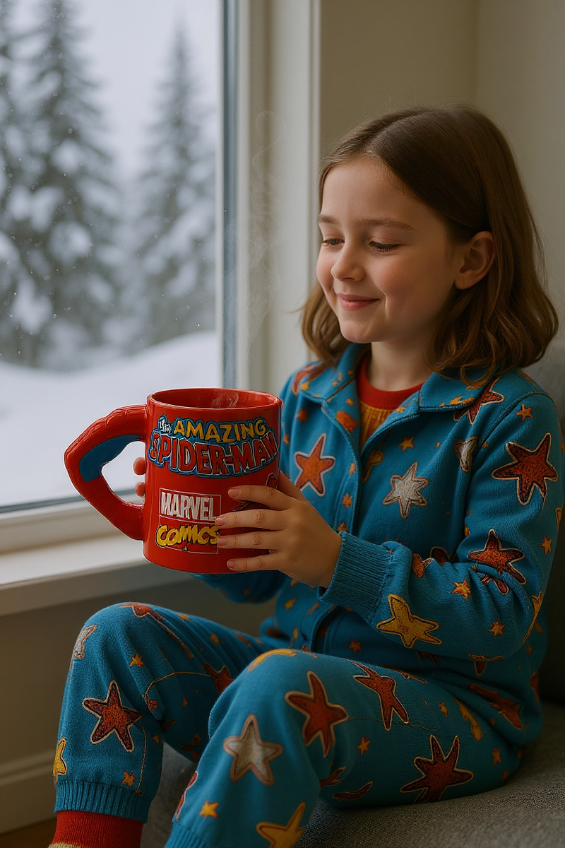 Marvel Spider-Man Web-Slinger 3D Arm Handle Ceramic Cup | Gift for Marvel Fans