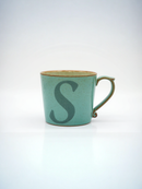 Turquoise "S" Serenity Mug
