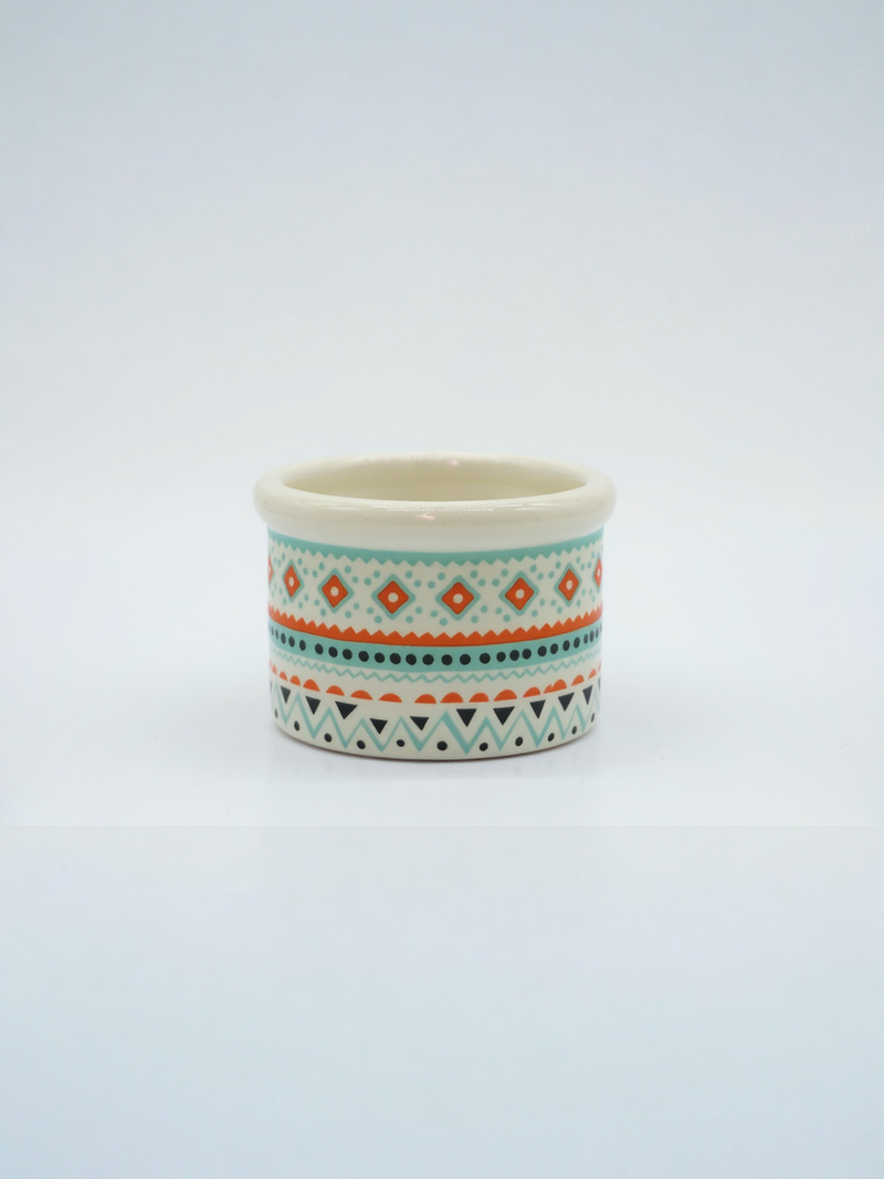 Bohemian Tribal Spirit Ceramic Cup | Gift for Art Lovers