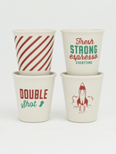 Espresso &amp; Rocket-Themed Galactic Cup Set