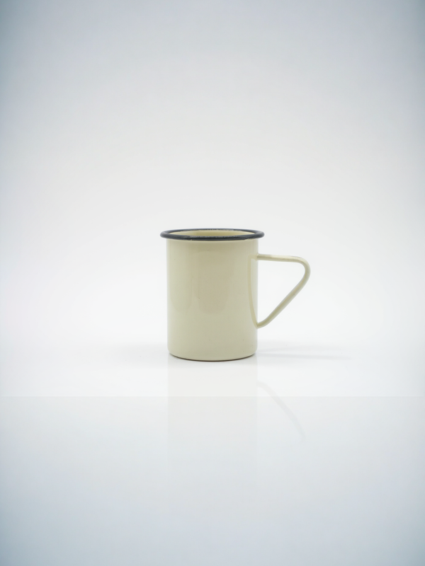 Ivory Elegance Mug with Ebony Lining | Gift for Timeless Style&nbsp;