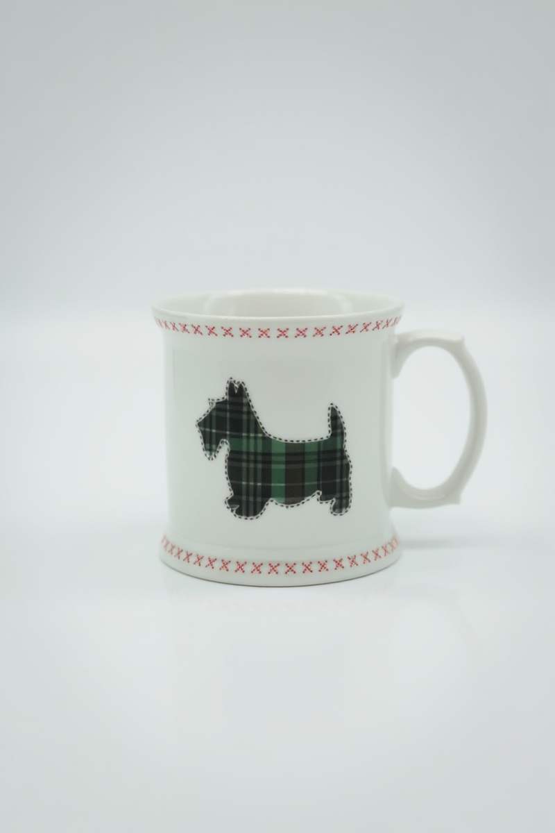 Scottie Plaid Ceramic Mug&nbsp;