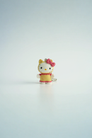 Hello Kitty Pink Bow Charm Keychain