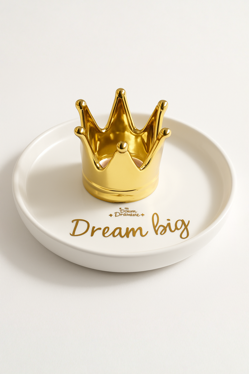 Crown Jewels Regal Serving Tray | Gift for Royalty Enthusiasts