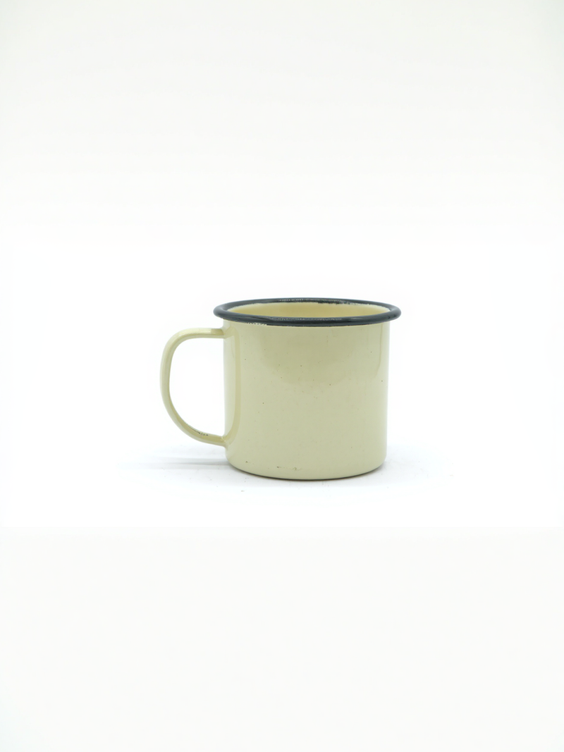 Classic Cream Enamel Camp Mug