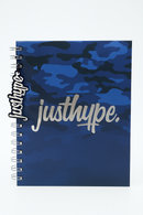 Just Hype Navy Blue Sleek Notebook