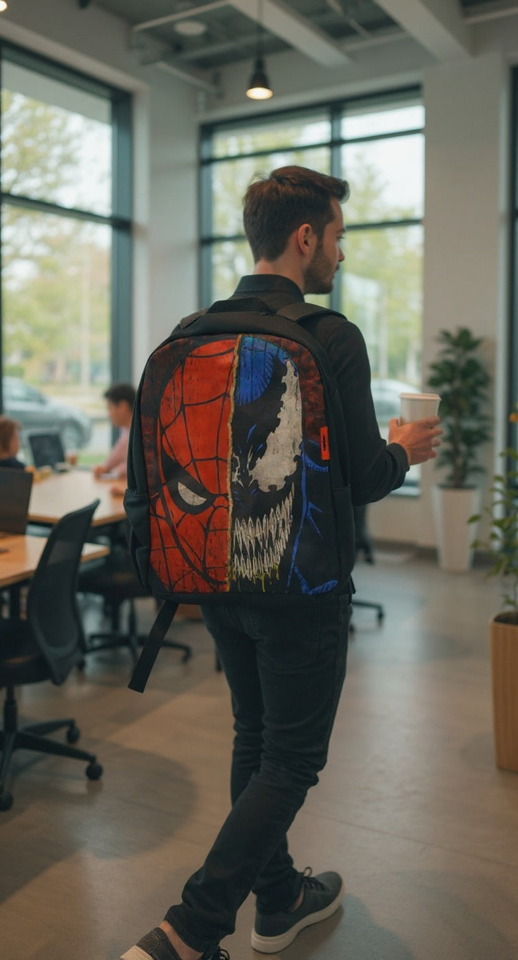 Spider-Man Venom Backpack-16L Black