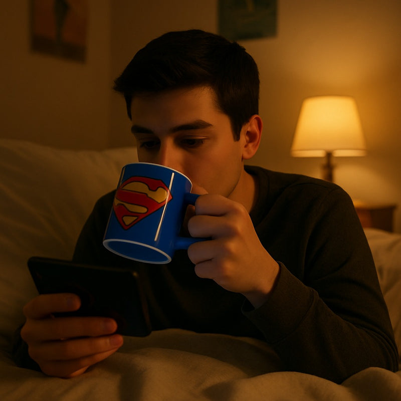 Superman Cup-Heroic Coffee Ceramic Mug 11oz