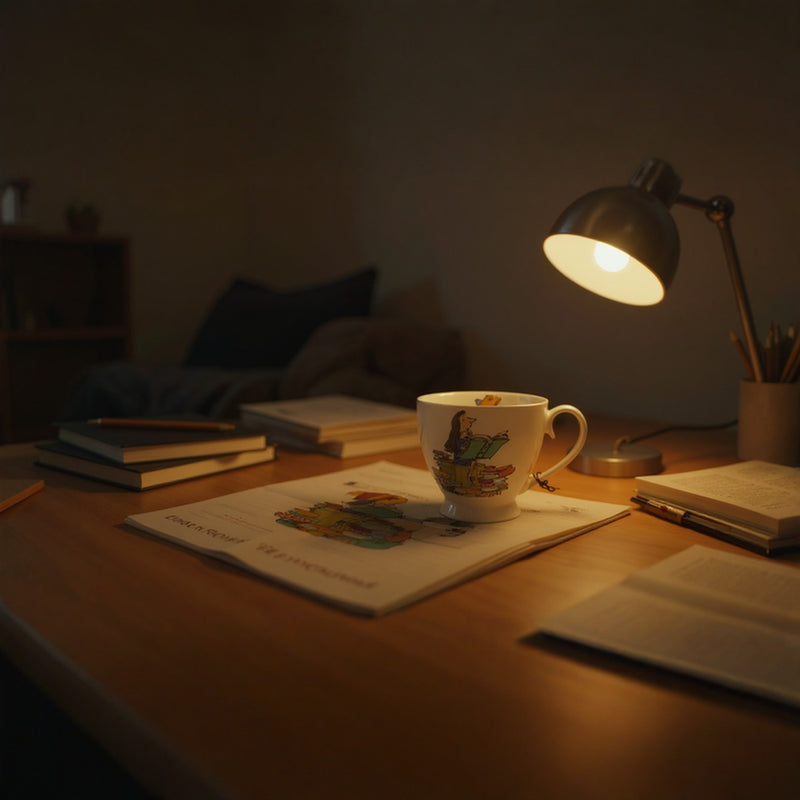 Matilda Cup for Book Lovers – Roald Dahl Quote Tea Mug