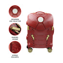 Iron Man Cabin Case Carry On Luggage with LED Light| Cabin Approved Bag.