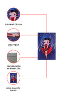 Betty Boop Manhattan Decoupage Blank Greetings Card (3D)