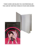 Betty Boop Stepping Out Decoupage Blank Greetings Card (3D)