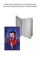 Betty Boop Manhattan Decoupage Blank Greetings Card (3D)