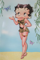 Betty Boop Decoupage Blank Greetings Card (3D)5