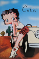 Betty Boop Cutie Decoupage Blank Greetings Card (3D)