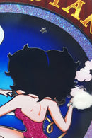 Betty Boop Superstar Decoupage Blank Greetings Card (3D)