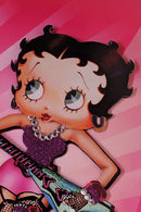 Betty Boop Rock Chick Decoupage Blank Greetings Card (3D)