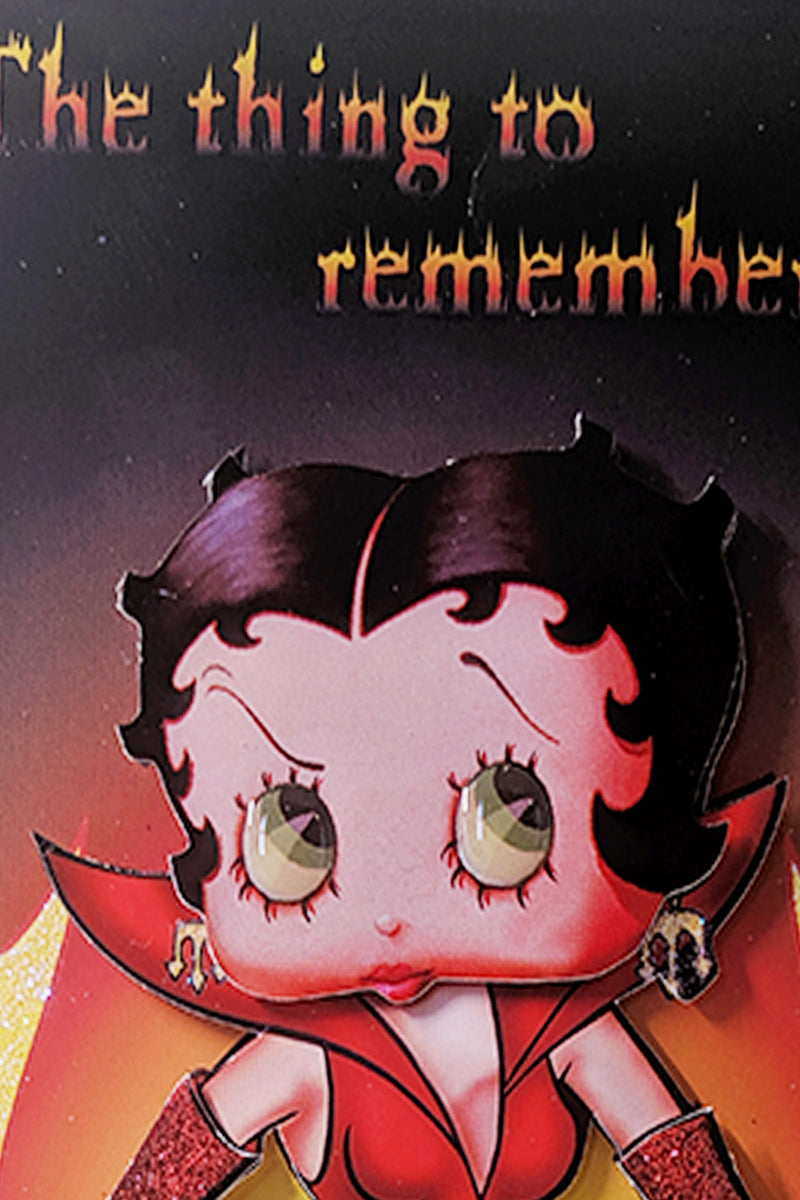 Betty Boop Decoupage Blank Greetings Card (3D)Bad Girl,Beach Babe,Biker