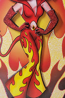 Betty Boop Decoupage Blank Greetings Card (3D)Bad Girl,Beach Babe,Biker