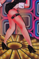 Betty Boop Bunny Decoupage Blank Greetings Card