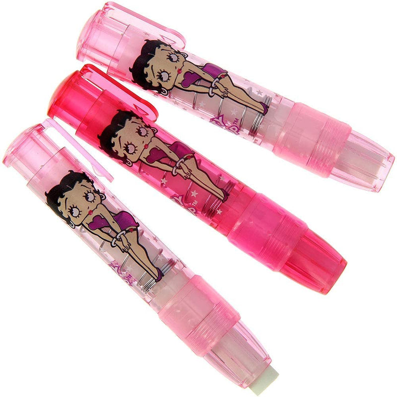Betty Boop Star Struck Mechanical Eraser - Scented (pack of 3)