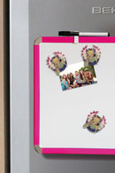 Betty Boop Fridge Magnet Biker Betty is posing while riding a pink bike. This fridge magnet sticks easily to the fridge or any other magnetic surface where magnets can stick to. Betty Boop Biker fridge magnet has a fine quality craftsmanship.Exclusively Available at Reliance Gifts www.reliancegifts.co.uk