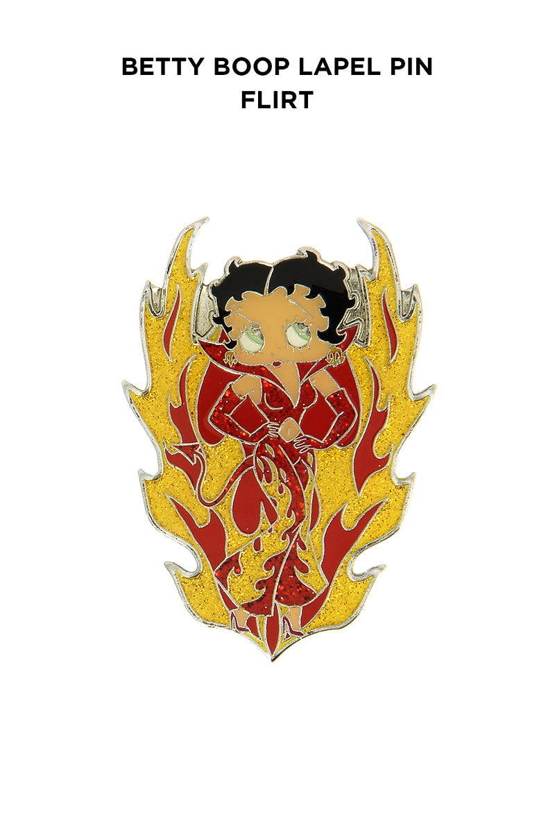 Betty Boop Lapel Pin Bad Girl