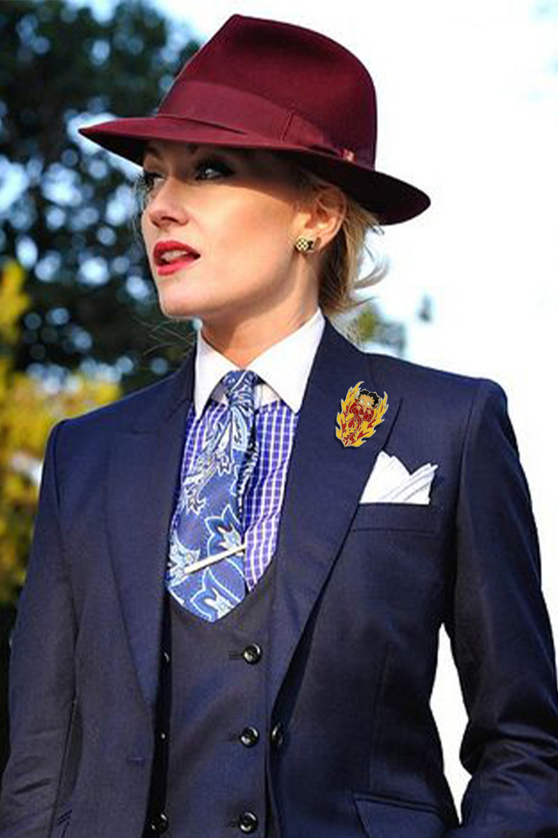 Betty Boop Lapel Pin Bad Girl