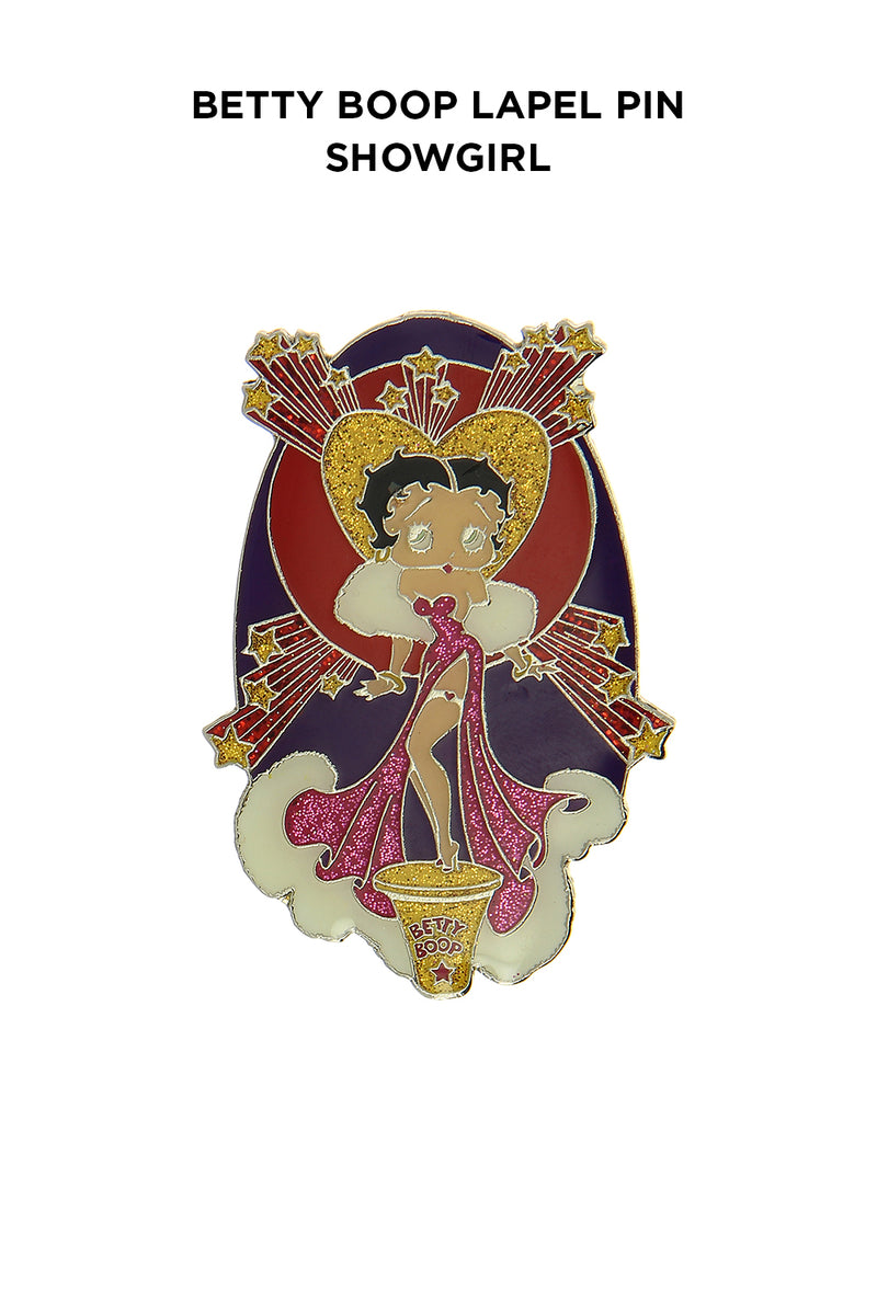 Betty Boop Lapel Pin Showgirl