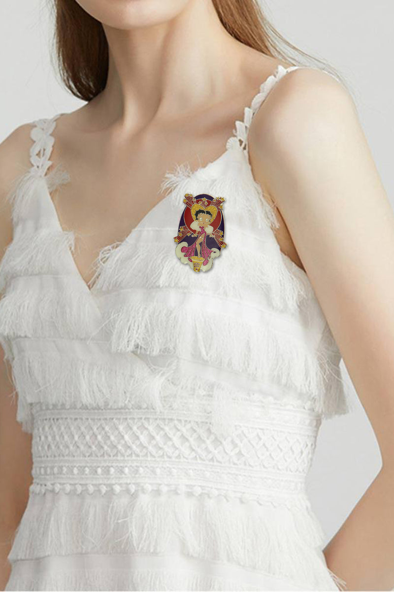 Betty Boop Lapel Pin Showgirl