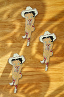 Betty Boop Lapel Pin Cowgirl