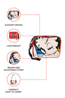 Betty Bop Pop Messenger Bag