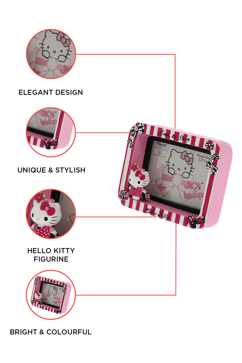 Hello Kitty “BORN TO SHOP " Ceramic Photo Frame
