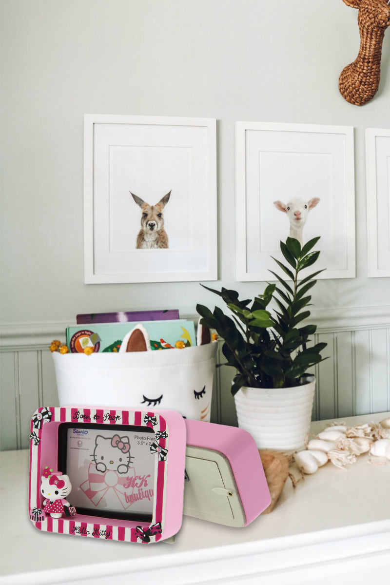 Hello Kitty “BORN TO SHOP " Ceramic Photo Frame