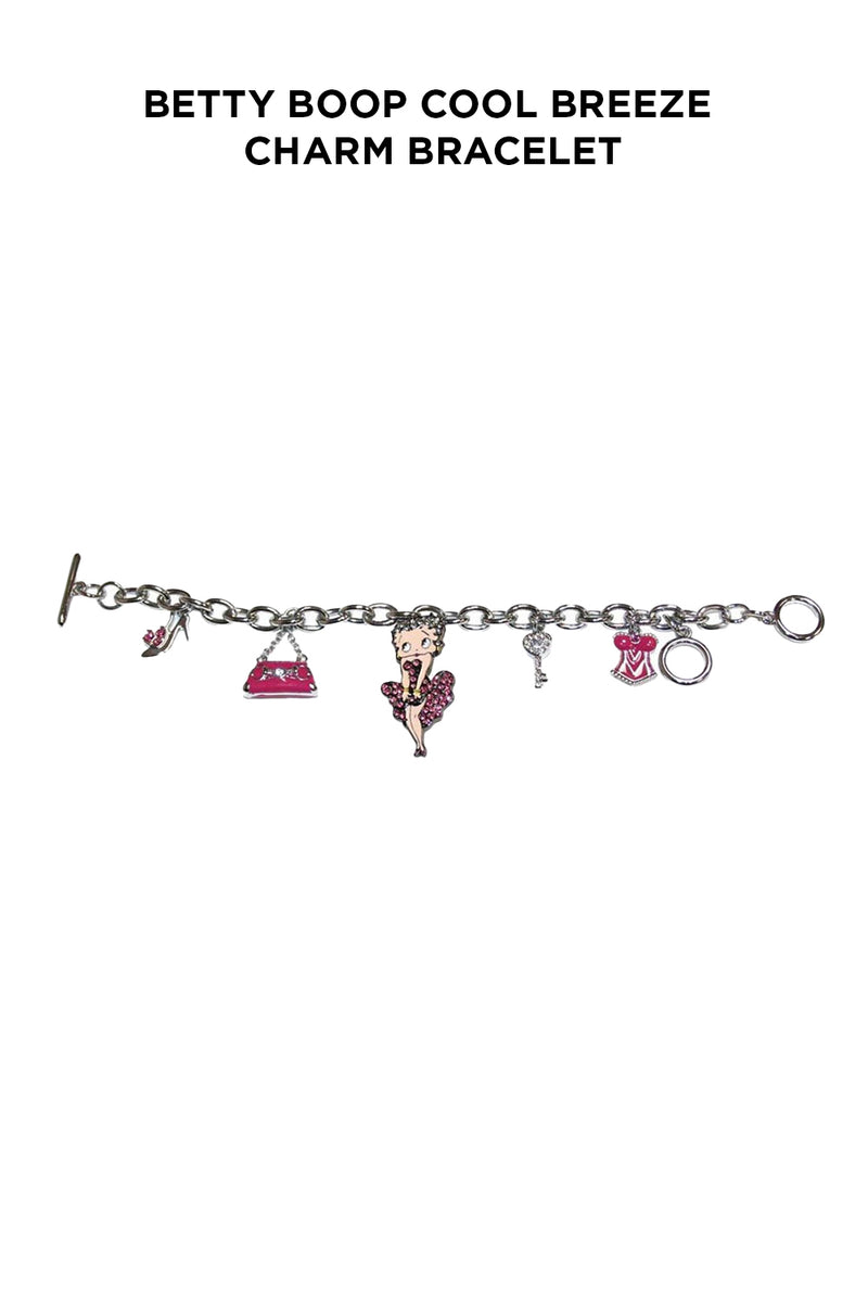 Betty Boop Cool Breeze Charm Bracelet