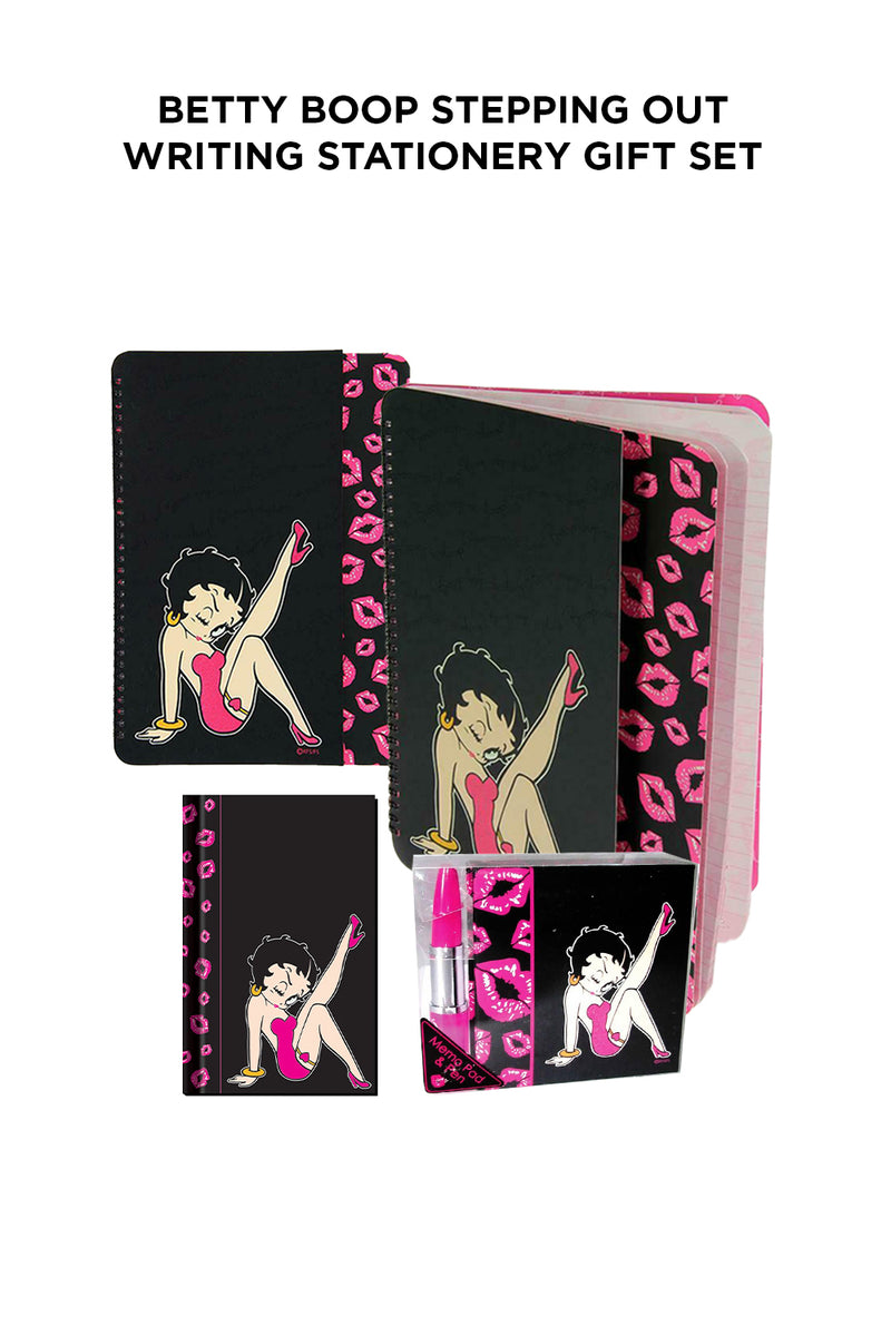 Betty Boop Stepping Out Writing Stationery Gift Set