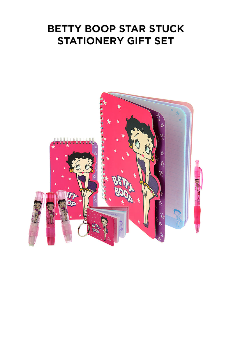 Betty Boop Star Stuck Stationery Gift Set