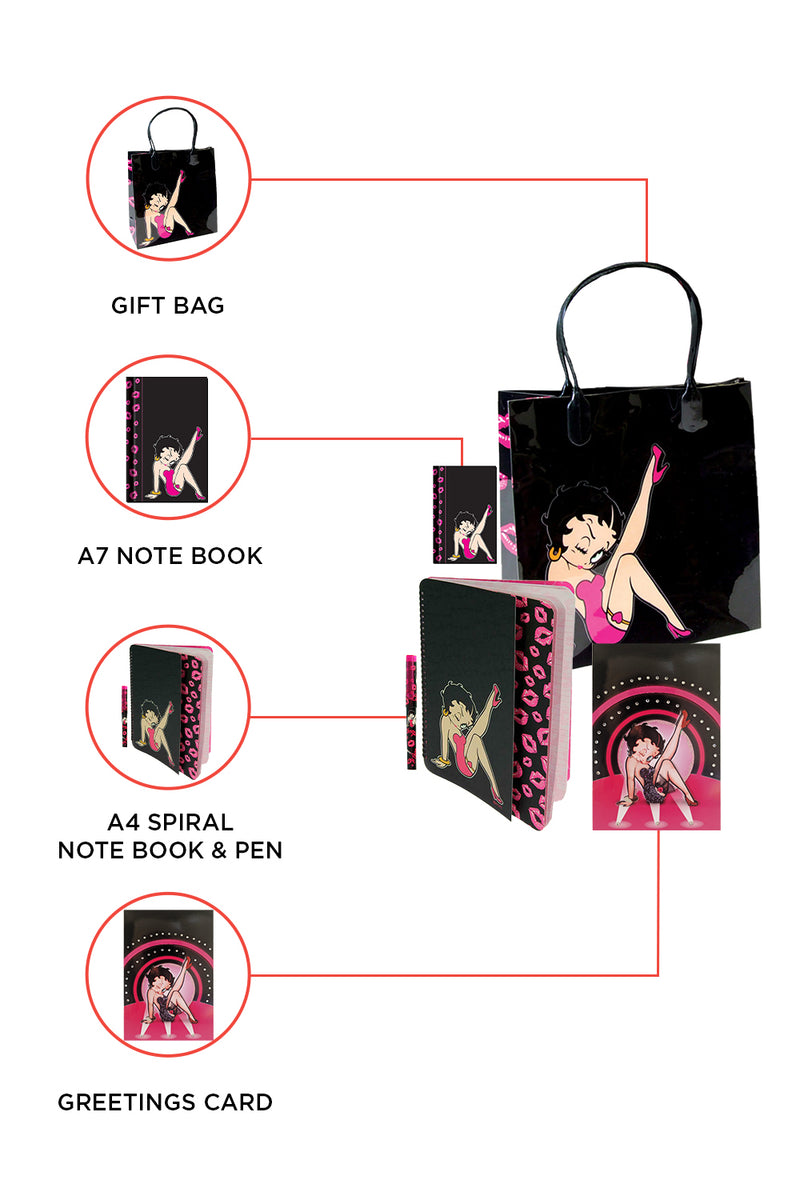 Betty Boop Stepping Out Stationery Gift Set