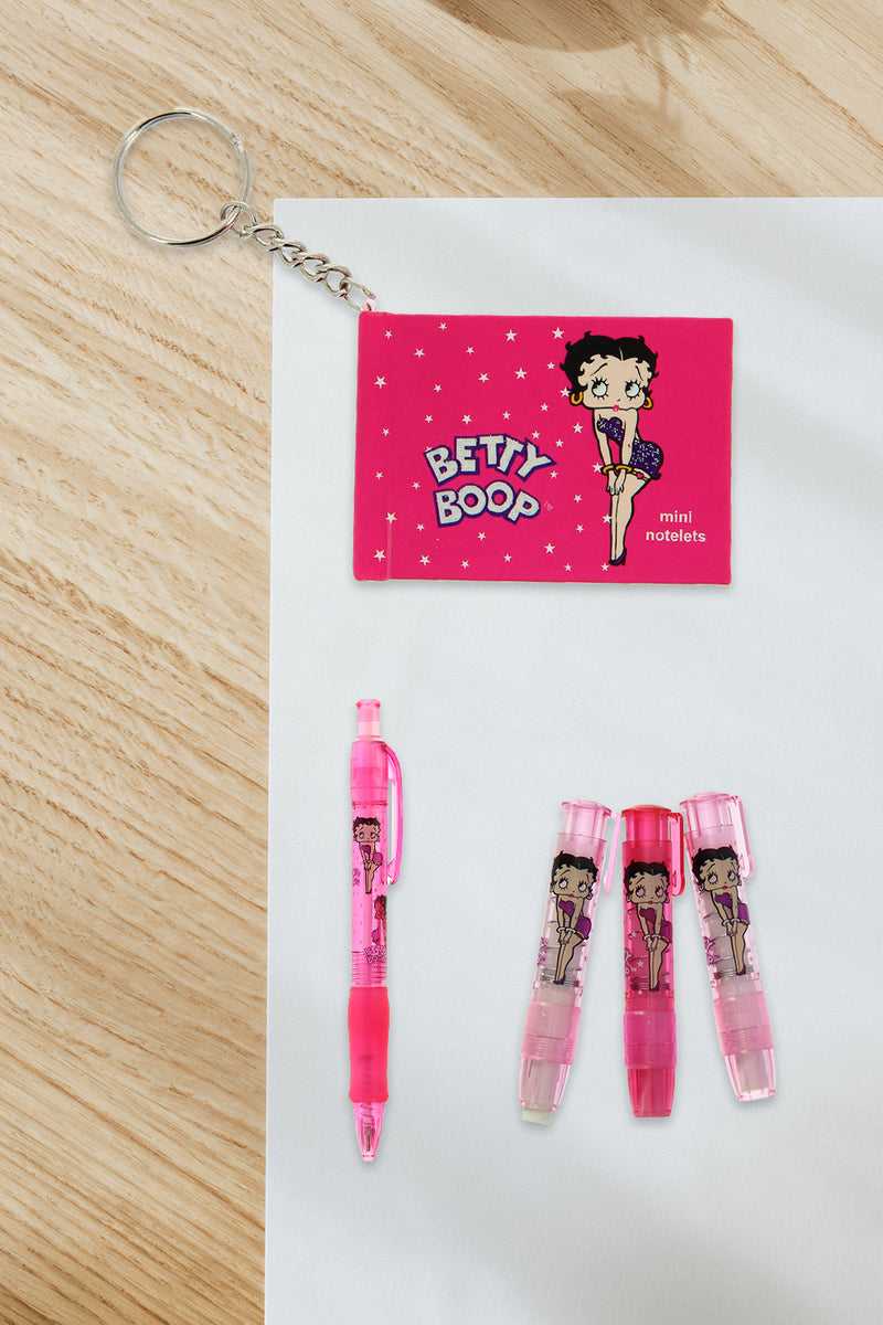 Betty Boop Star Stuck Stationery Gift Set