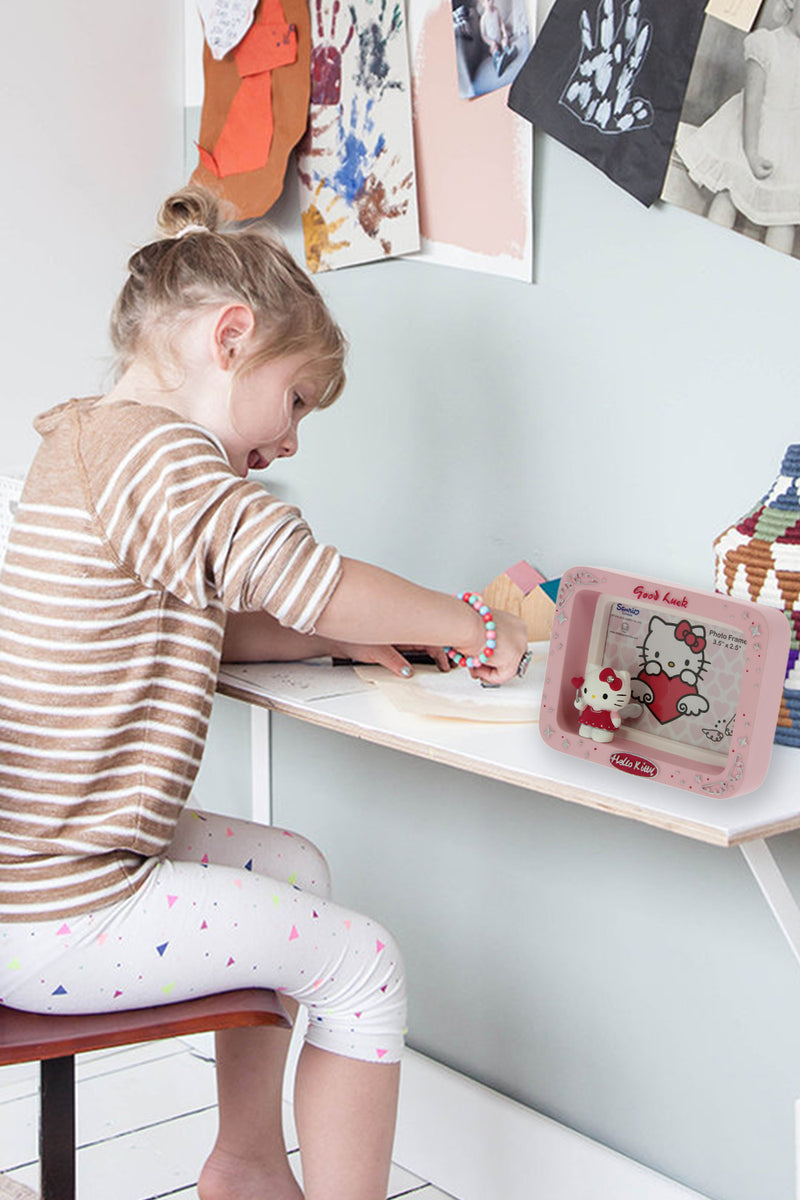 Hello Kitty “GOOD LUCK " Ceramic Photo Frame