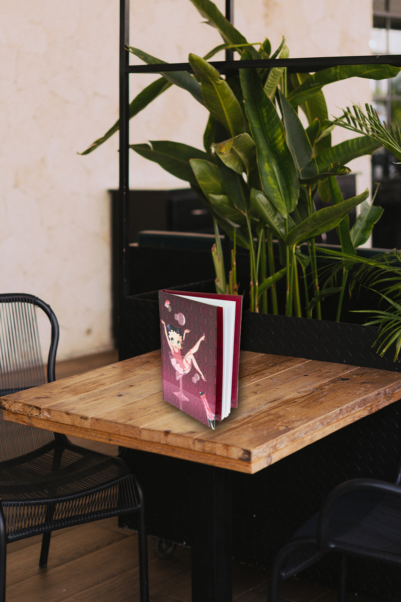 Betty Boop Champagne A7 Note book