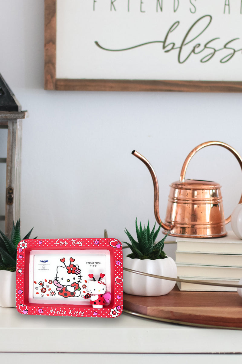 Hello Kitty " LOVEBUG " Ceramic Photo Frame