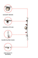 Betty Boop Winking Charm Bracelet