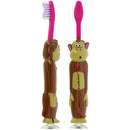 Brush Buddies Talkin' Toothbrush - Swingin Sammy (Monkey) -Dark Pink