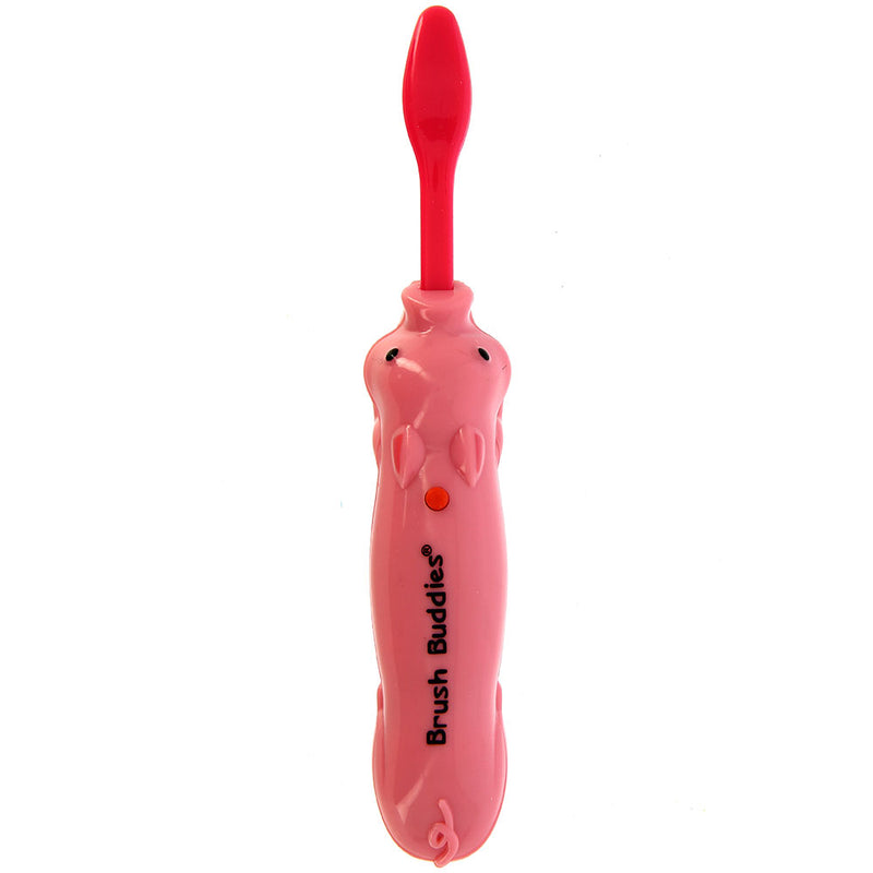 Brush Buddies Talkin Priscilla Piggles (Pig)Toothbrush- Red